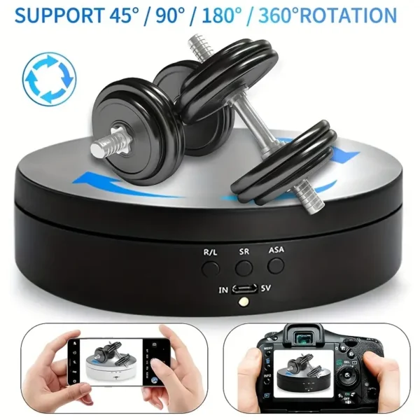 360° Motorized Rotating Display Stand