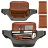 Stylish PU Camera Bag for Men