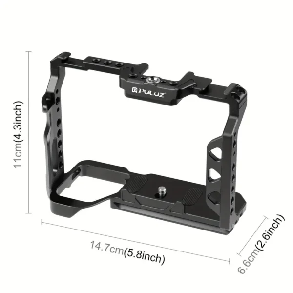PULUZ Aluminum Alloy Camera Cage Stabilizer Rig