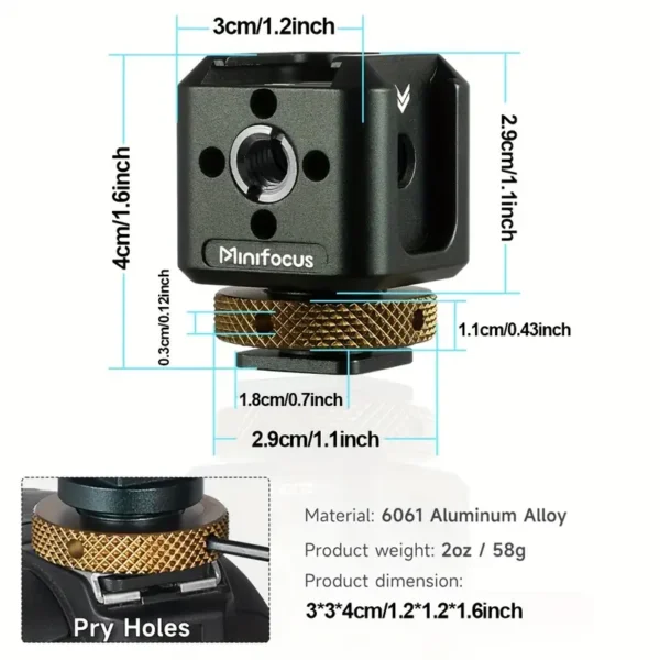 MINIFOCUS Quad Shoe Mount