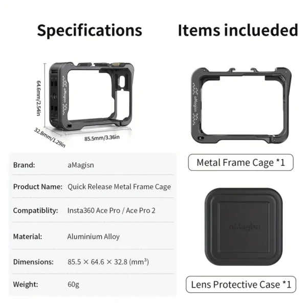a2ec78a9-fbf0-4ab2-9bfe-a75d24170ebc.webp Insta360 AcePro2/AcePro/Ace Practical Frame