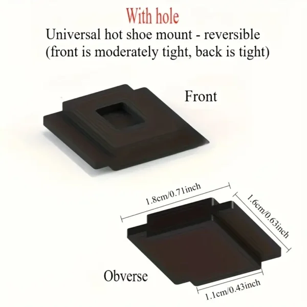 Universal Silicone Camera Hot Shoe Cover Protector