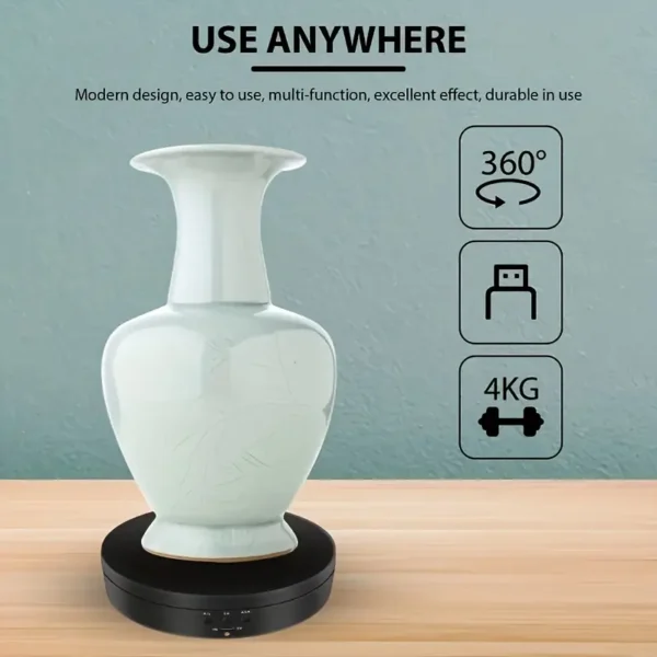 360° Motorized Rotating Display Stand